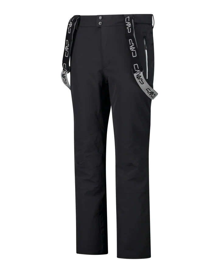 CMP - Mens Black 20000WP Ski Salopette 3W04467 - Image 4