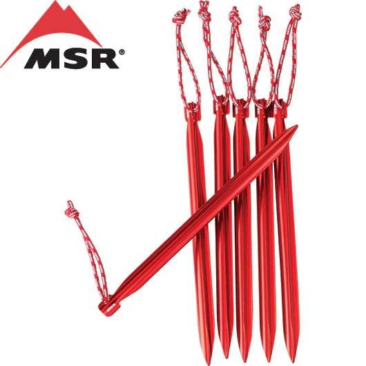 MSR - Groundhog Tent Stakes Kit (6 pack)