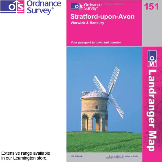 Ordnance Survey - OS Landranger 1:50k Map