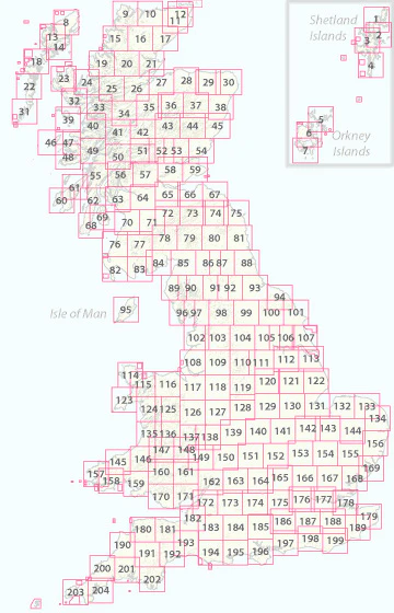 Ordnance Survey - OS Landranger 1:50k Map - Image 3