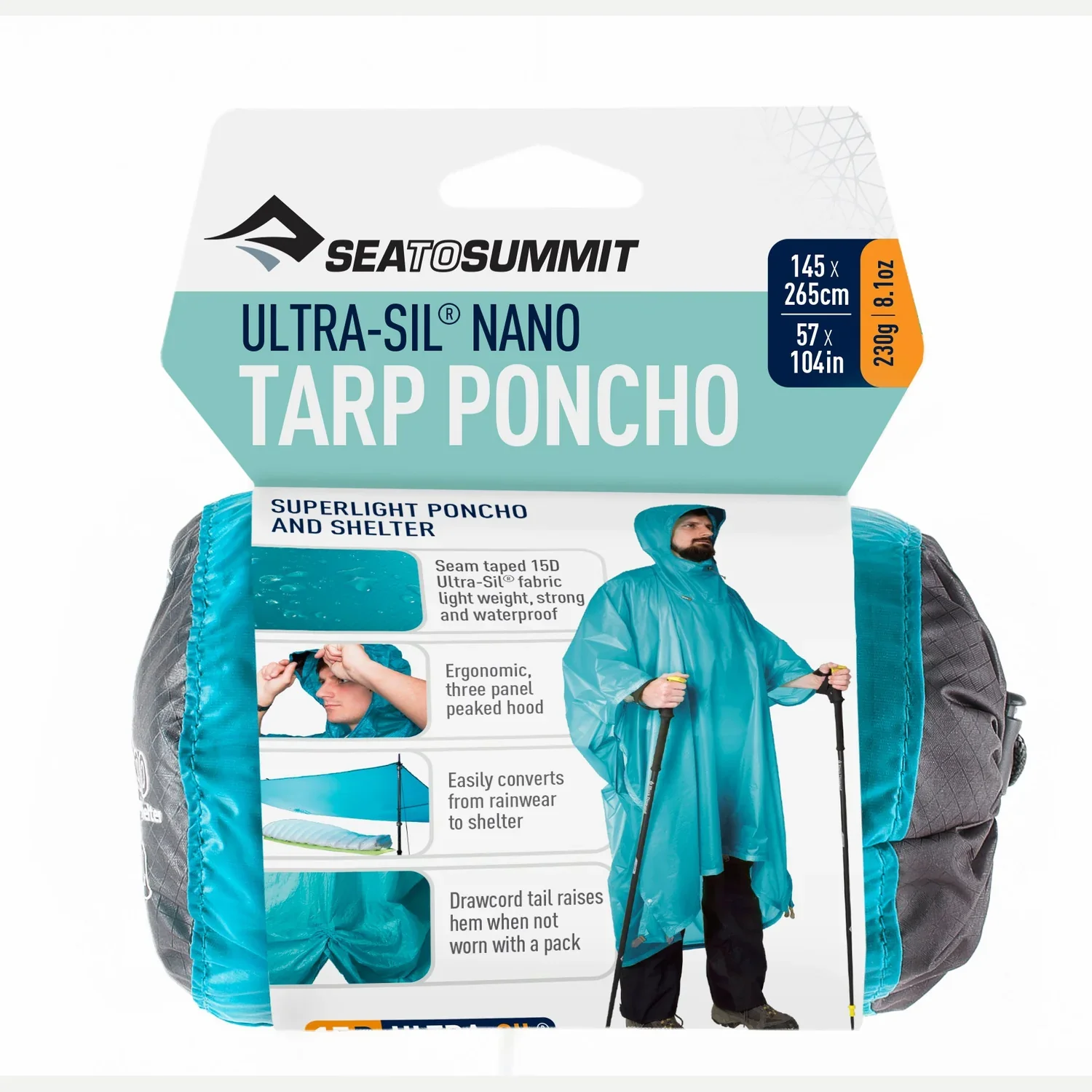 Sea To Summit - Ultra-Sil Tarp Poncho - Image 2