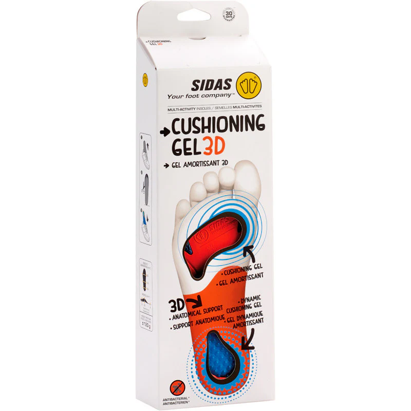 Sidas - 3D Gel Trim-To-Fit Insoles - Image 3