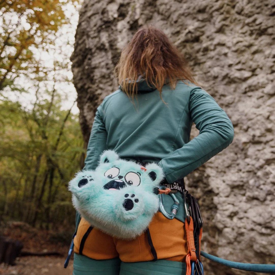 YY Vertical - Bear Chalk Bag & Belt - Image 4